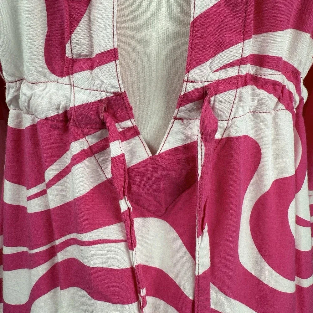 Escapada Beach Womens Abstract Swim Cover Over Size‎ M Resort Vacation Summer